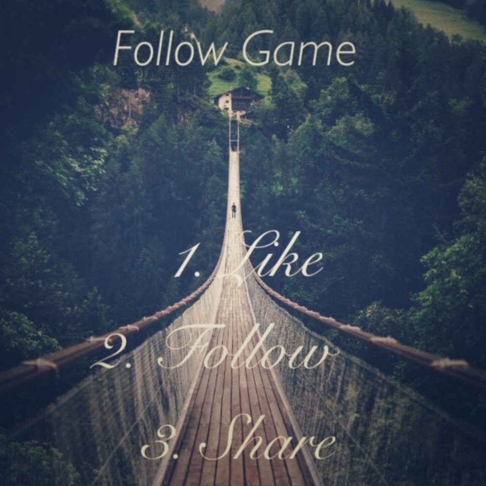 Fun with Friends!!! FOLLOW GAME 🌹