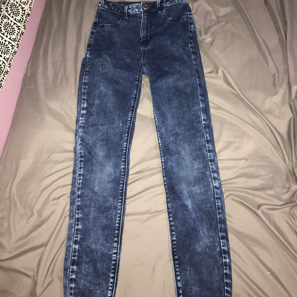 American Eagle High-Waisted Skinny Jeans
