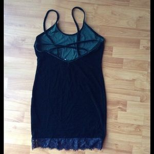 NWT Designer Velvet Slip Dress