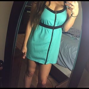 Turquoise dress