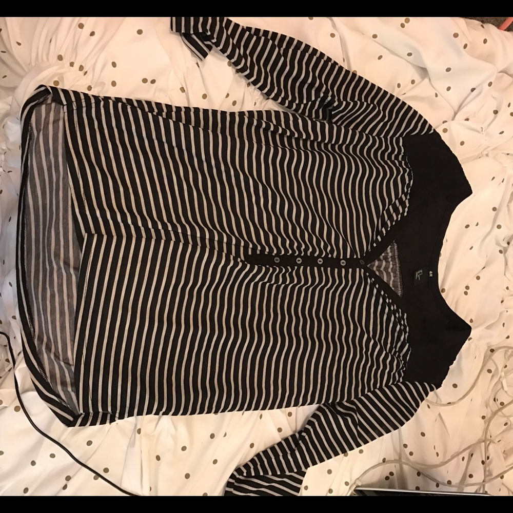 H&M summery 3/4 sleeve shirt