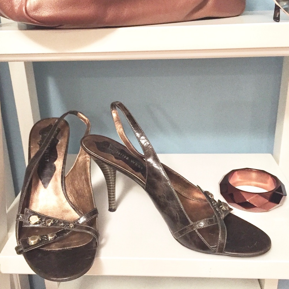 Nine West Slingback Sandals - EUC