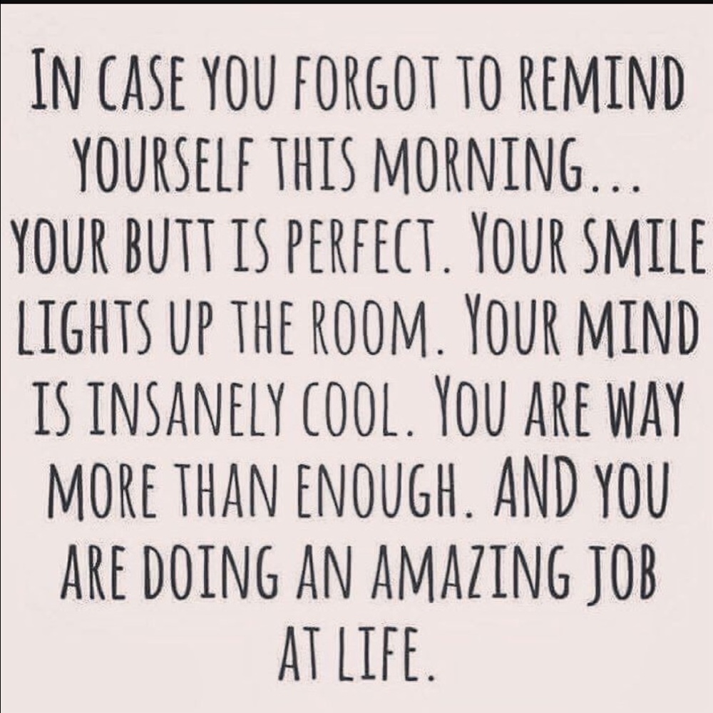 Good Vibes and Happy Thoughts!