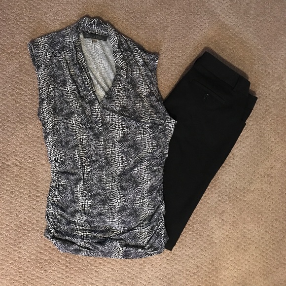Rose and olive shirt SOLD - Picture 1 of 4