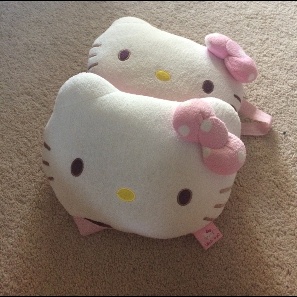 Hello kitty neck rest pillows