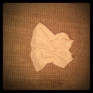 Ivory silk cami