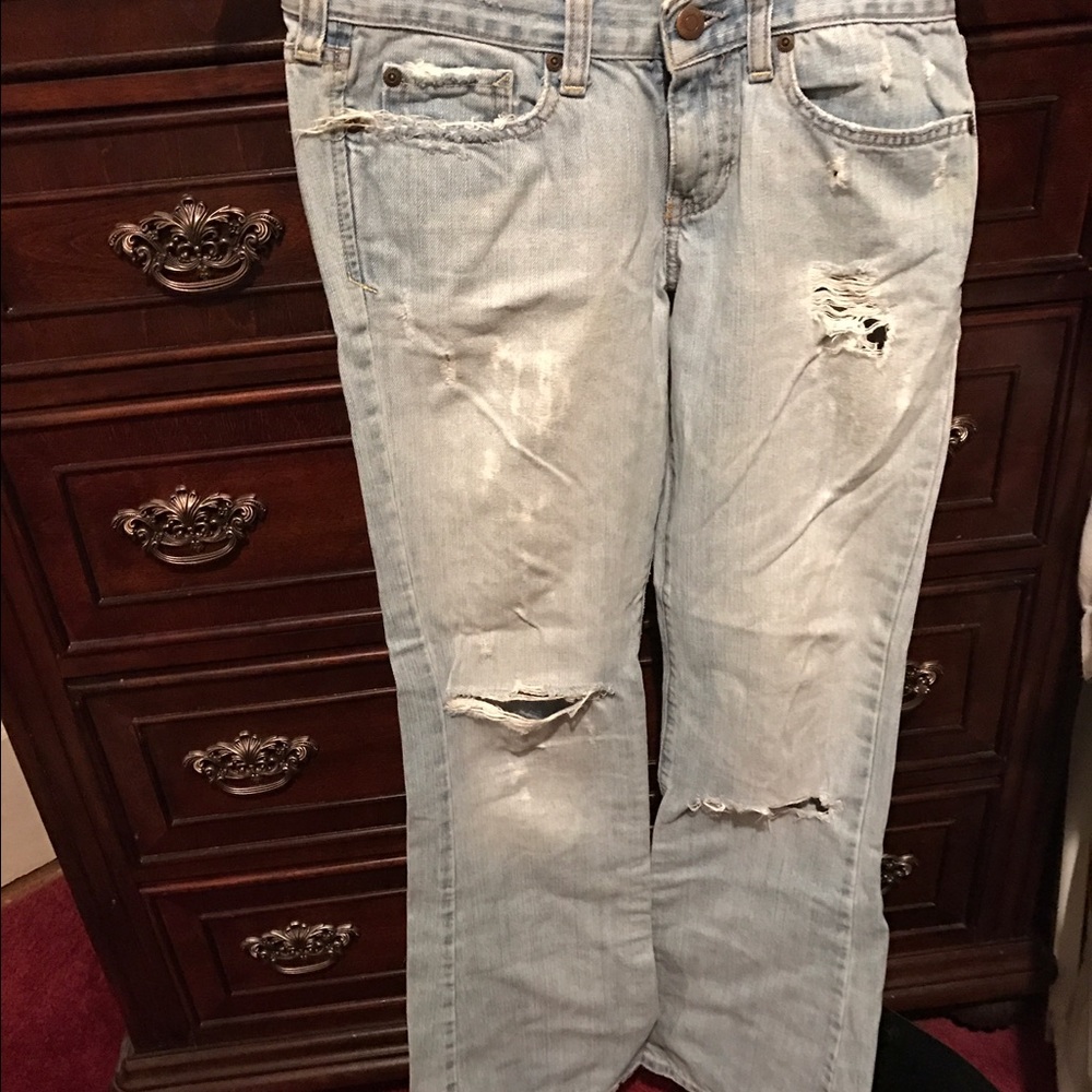 Light blue jeans