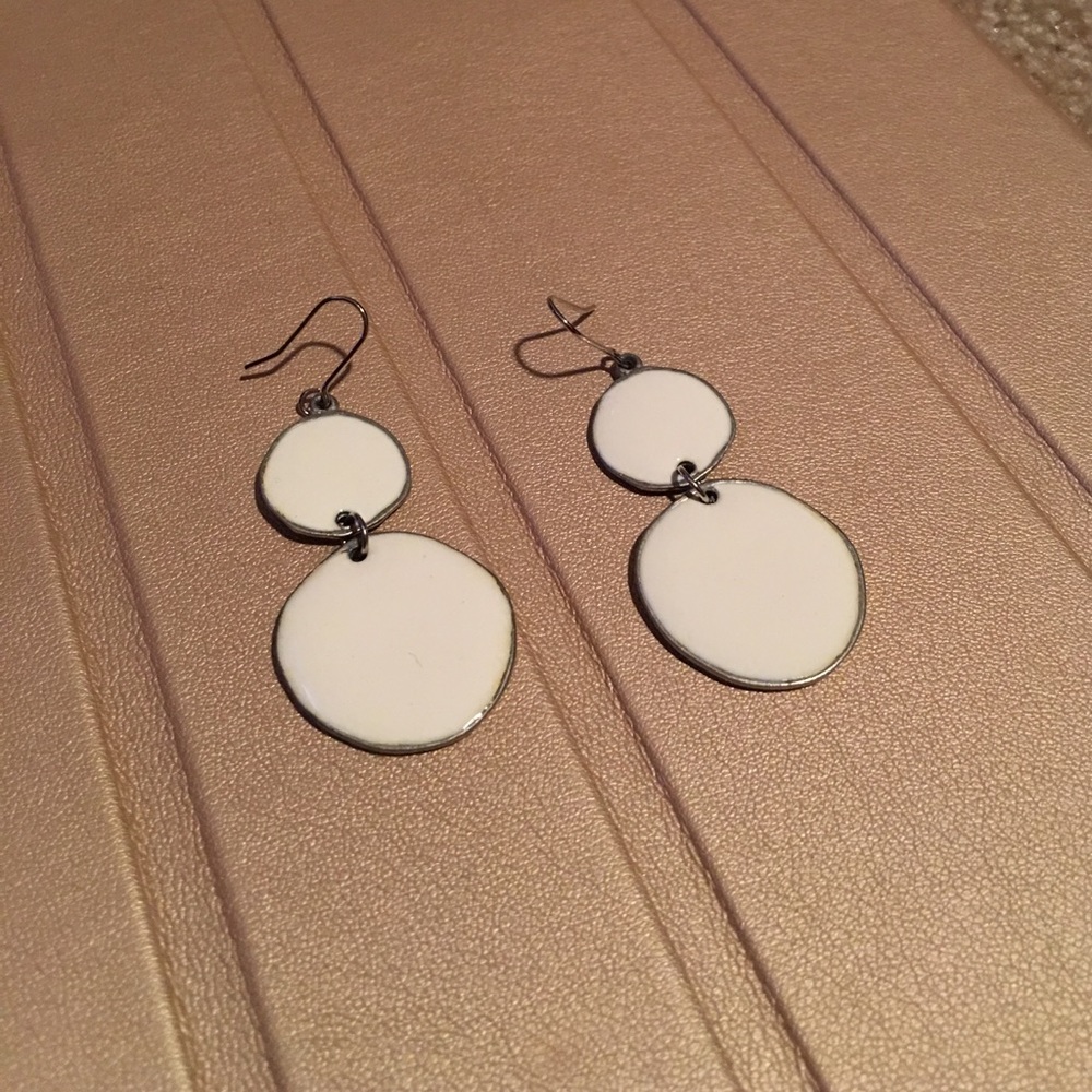 White Earrings