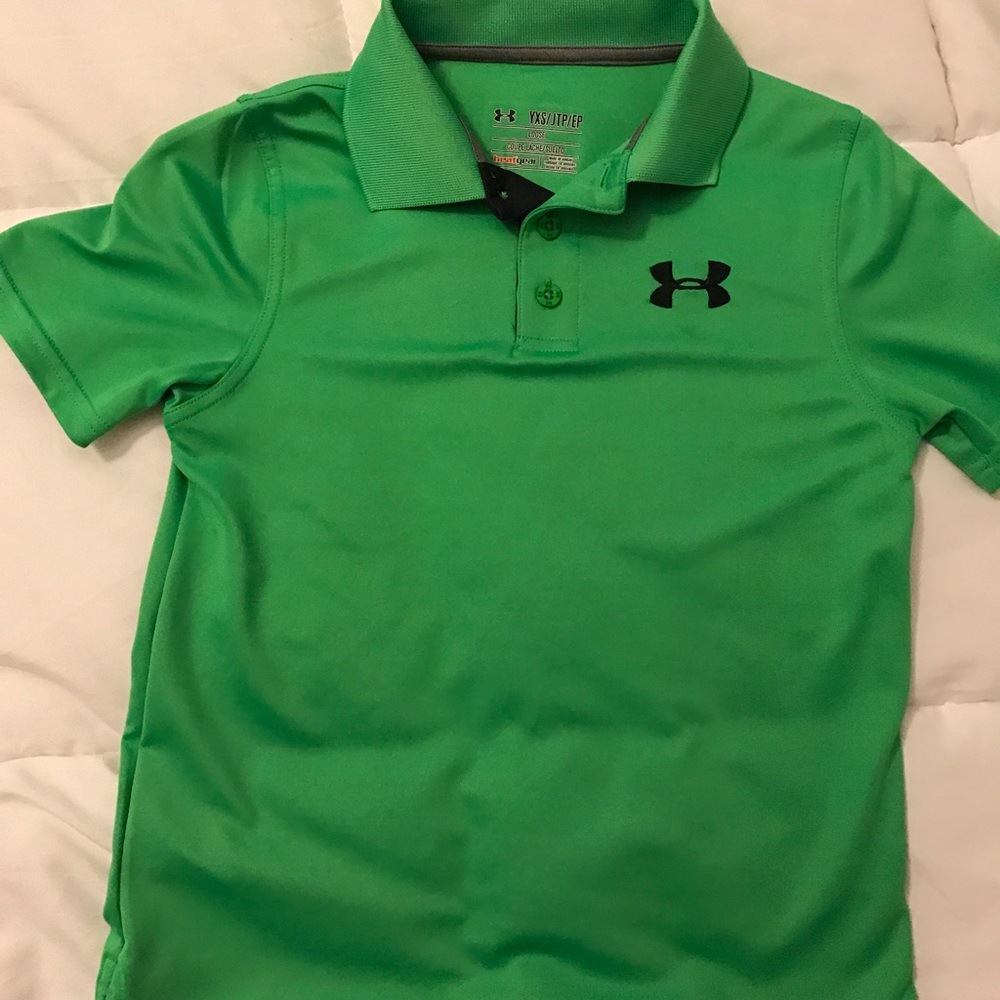 Under Armour boys golf shirt
