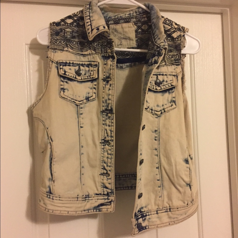 This is a jean vest. Only worn a few times.