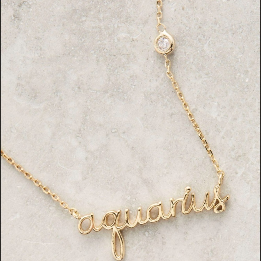 Anthropologie Women's Metallic Astrologer Necklace