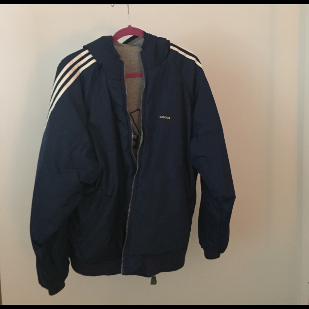 Reversible Vintage Adidas Jacket (Unisex)