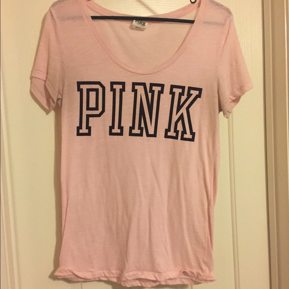 A pink shirt from Pink. Haven't worn but no tags.