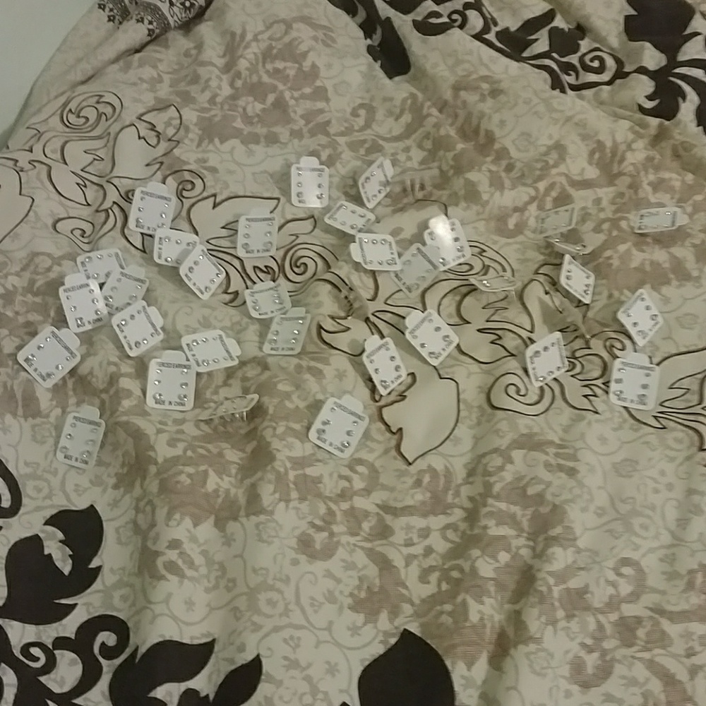 Crystal Earrings 3 sizes in each set