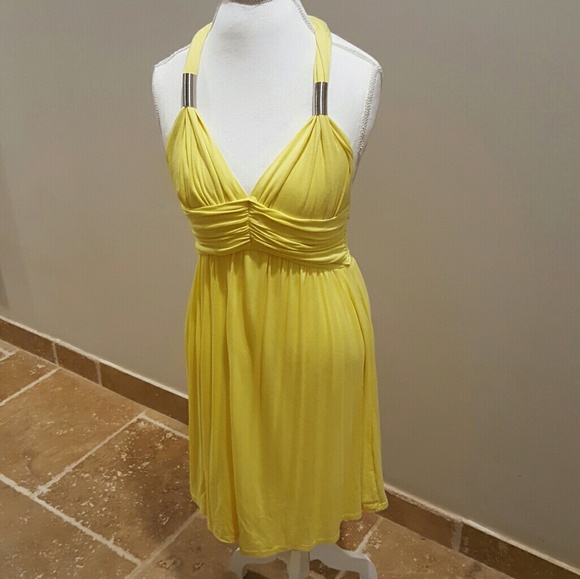 Lipsy Dresses Yellow Dress Poshmark