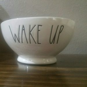 ❌Sold on other Site❌ Rae Dunn wake up cereal bowl