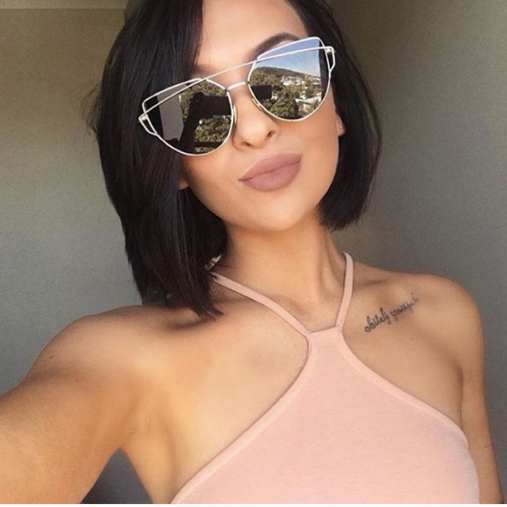 Last One• Silver mirrored sunglasses - Picture 7 of 7