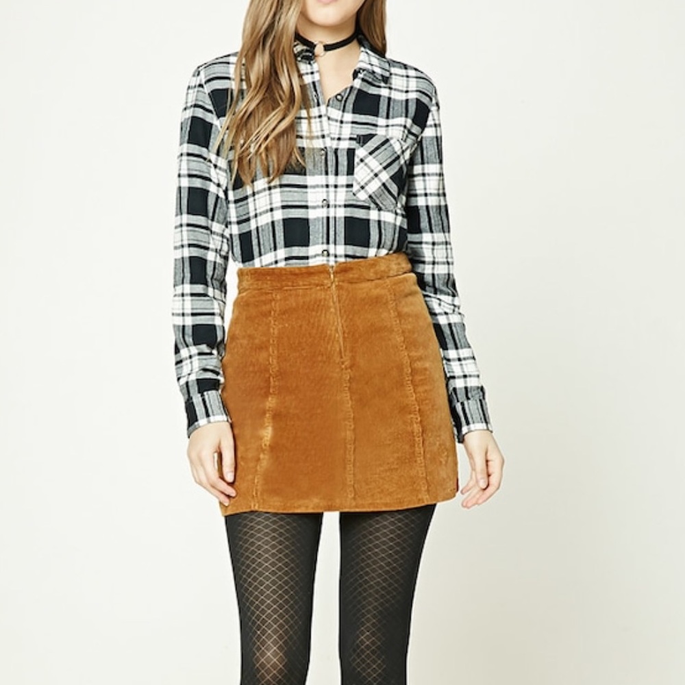 Plaid Flannel Shirt, 100% cotton