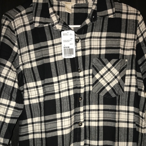 Plaid Flannel Shirt, 100% cotton - Picture 2 of 5