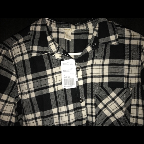 Plaid Flannel Shirt, 100% cotton - Picture 3 of 5