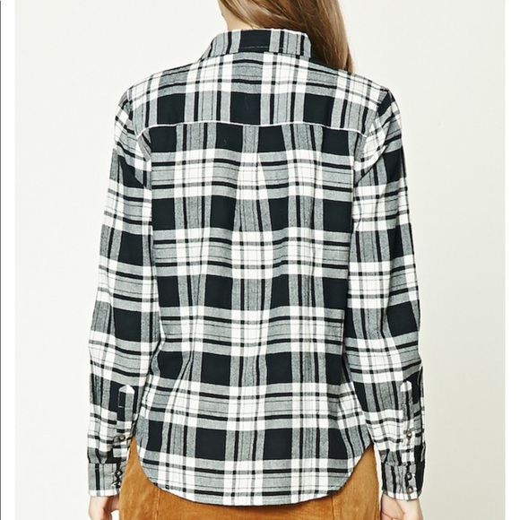 Plaid Flannel Shirt, 100% cotton - Picture 5 of 5