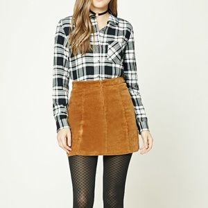 Plaid Flannel Shirt, 100% cotton