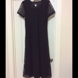 Black on Black Dress