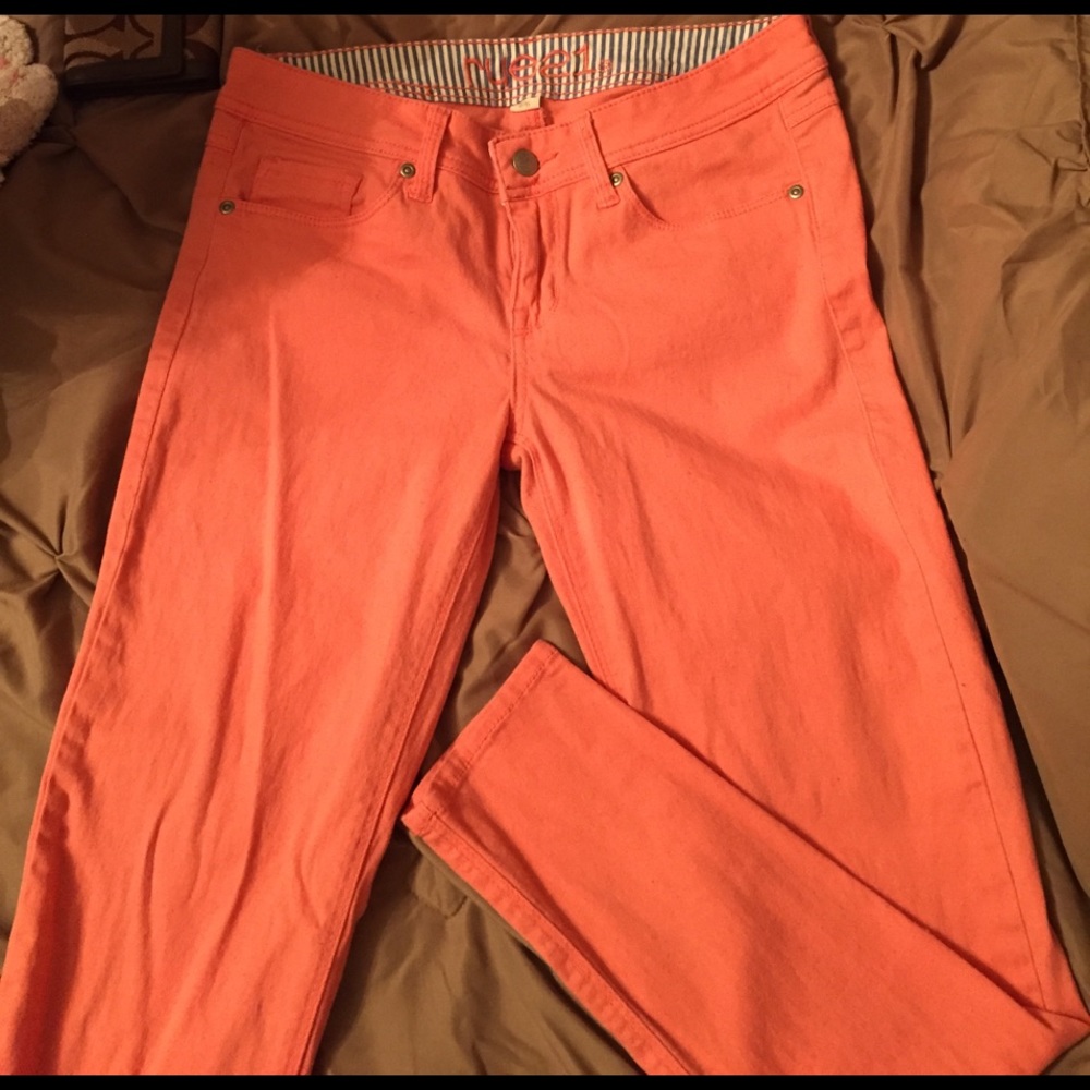 Rue 21 - Salmon Color Skinny Jeans