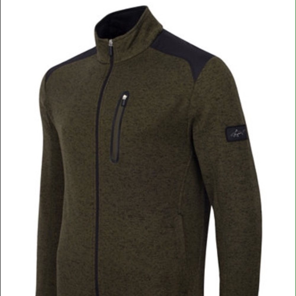 Greg Norman Men's Sweater Fleece Jacket