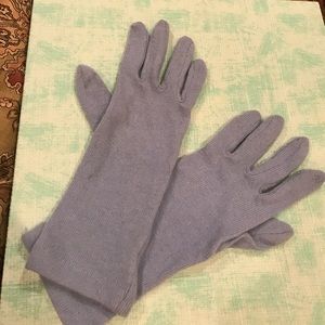 Lavender Knit Gloves