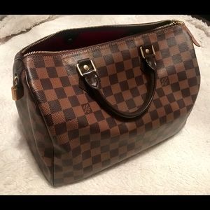 Louis Vuitton Speedy 30 Damier Ebene