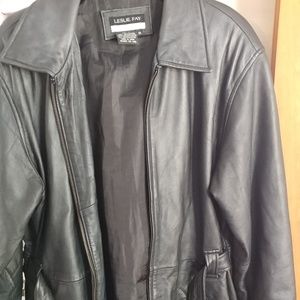 Leather jacket
