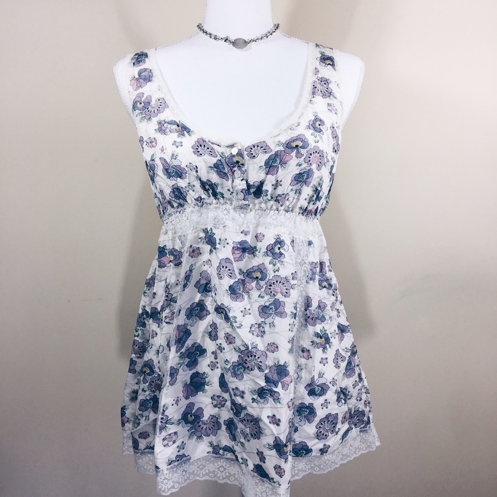 VS Silk & Lace Tank