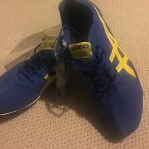 Brand new ASICS track sneakers