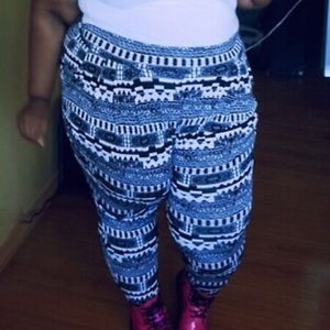 Tribal jogger pants