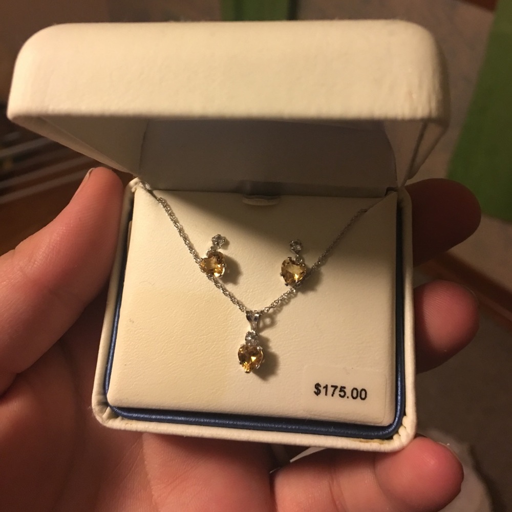 NWT Earrings and Necklace