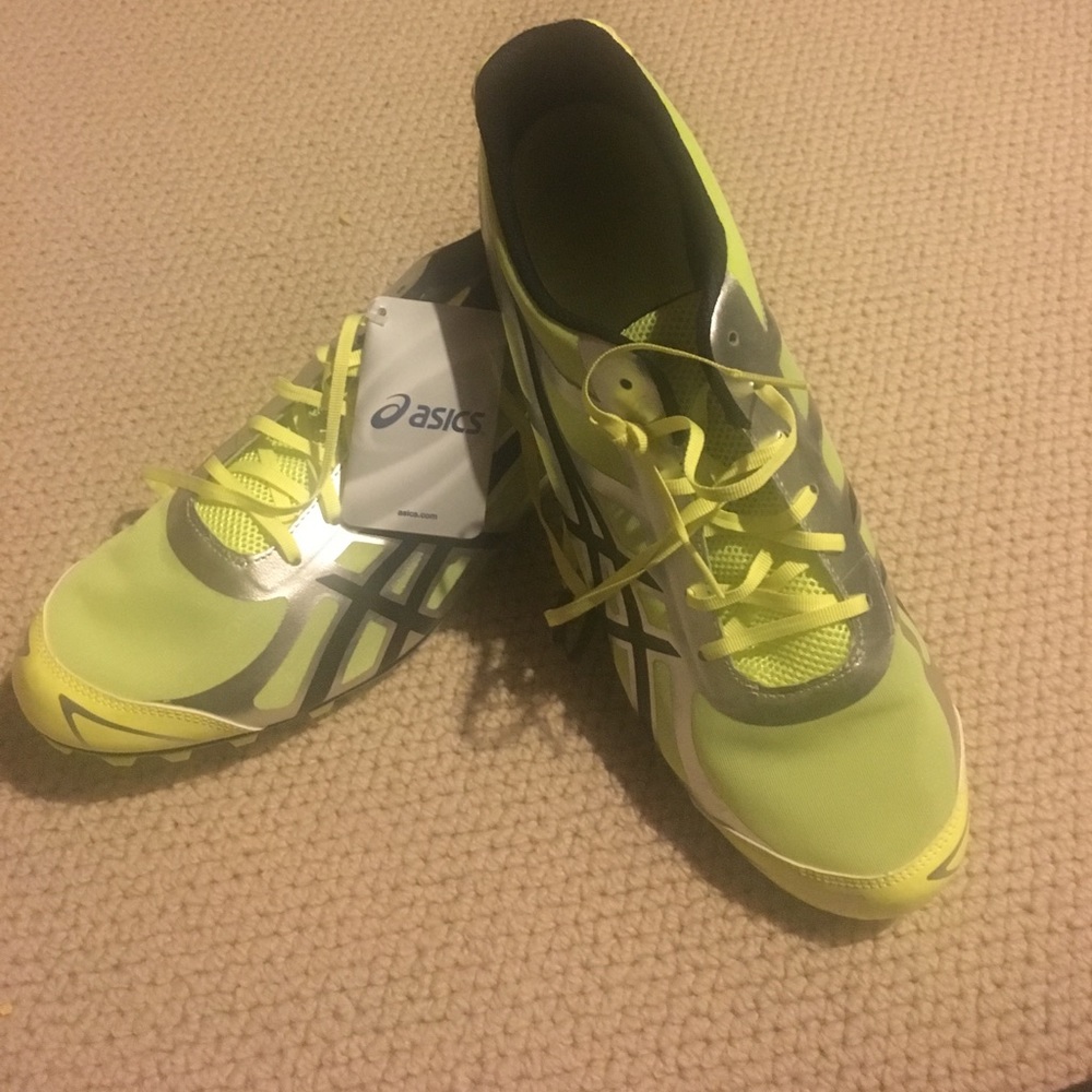 Brand new ASICS track sneakers