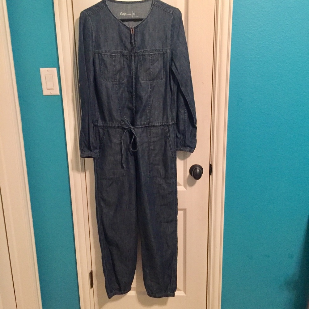 GAP Denim Jumpsuit