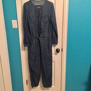 GAP Denim Jumpsuit