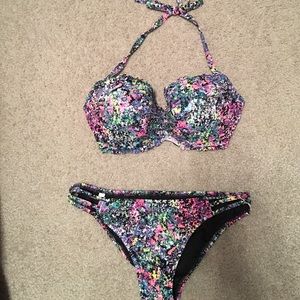 VS Splatter Paint Swim Wear!