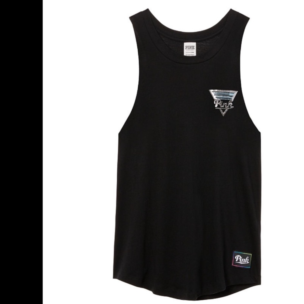 Victoria's Secret pink bling tank