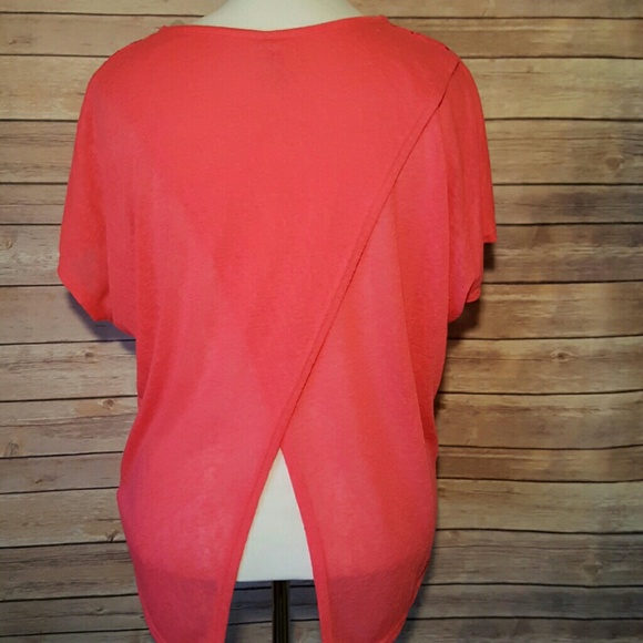 SOLD Bluebell Plus Size 1X 2X Hot Pink Front Top - Picture 5 of 8