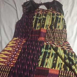 Tribal skater dress