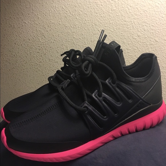 Brand new tubular radial core black / eqt pink sz9 - Picture 5 of 5