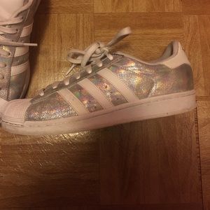 Adidas Superstar Holographic Sneakers