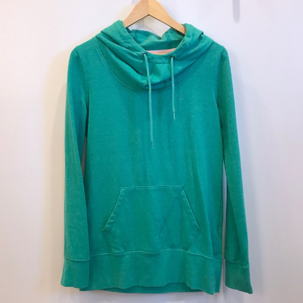 Volcolm long pullover hoodie