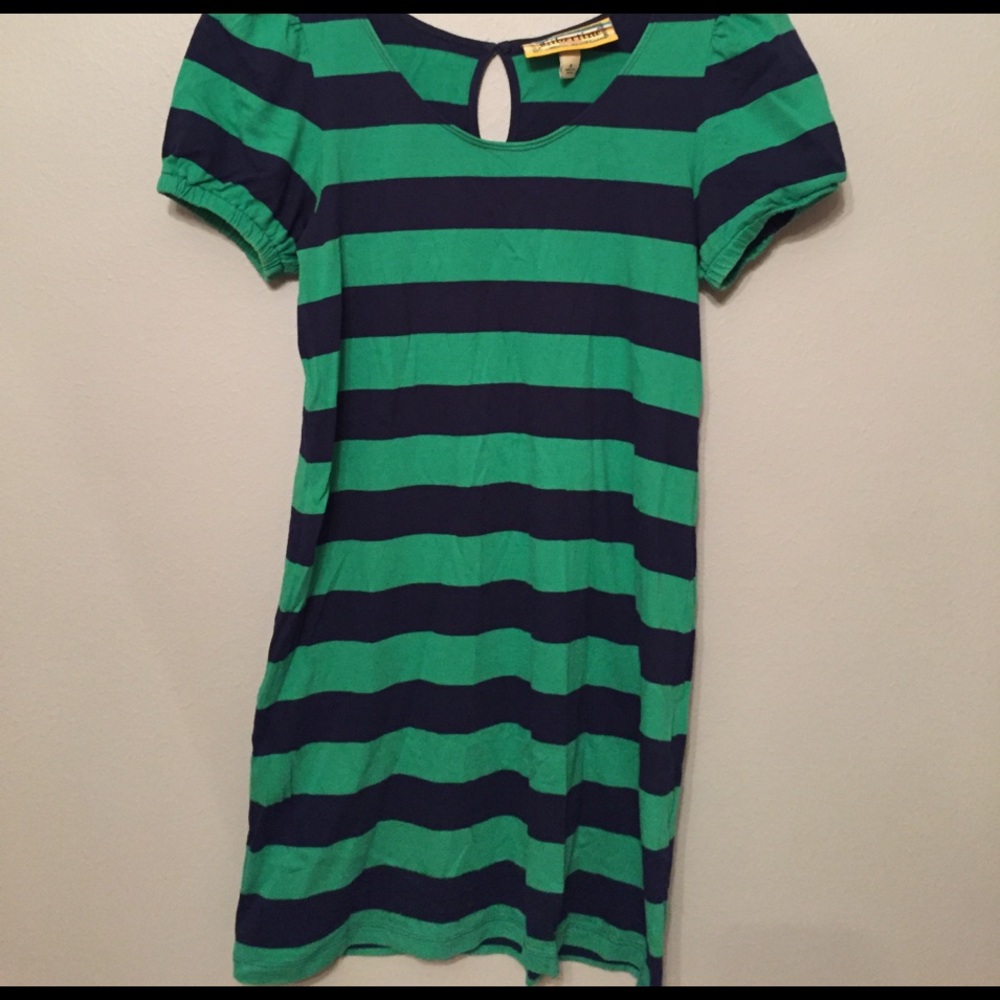 Libertine for Target green & navy blue dress