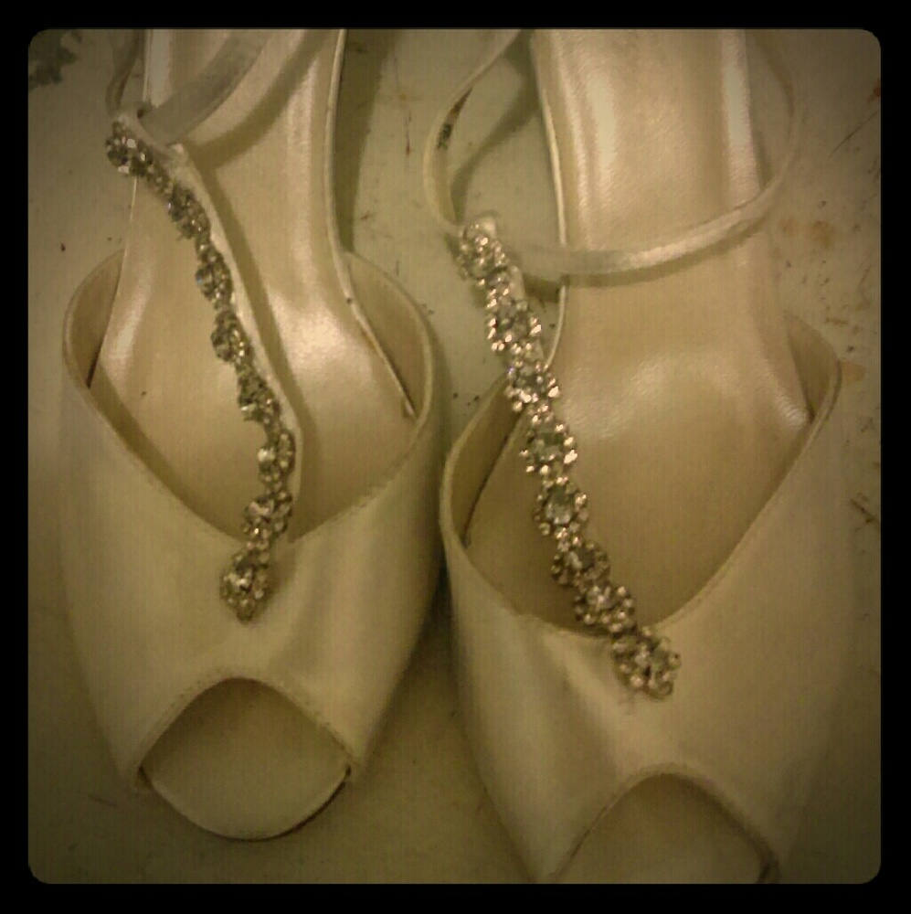 Bridal heels, Michelangelo- Charlie.