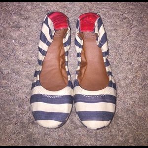 Striped nautical flats LUCKY brand