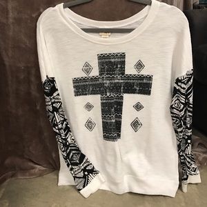 Cross sweatshirt